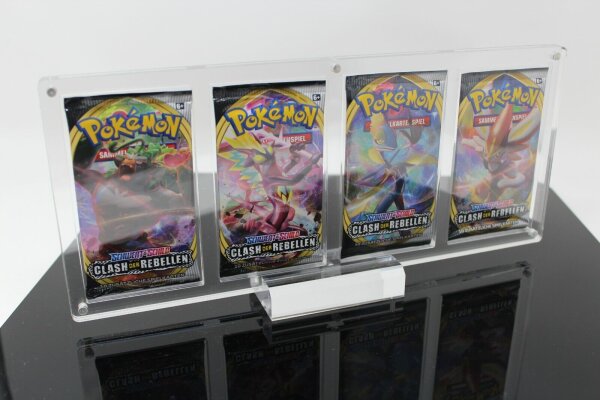 Acryl Case für 4 Pokemon Booster