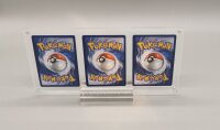Acryl Case für 3 Pokemon Einzelkarten INKLUSIVE Standfuß