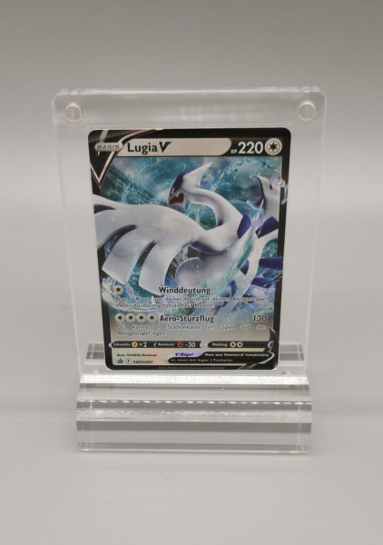 Acryl Case für 1 Pokemon Einzelkarte INKLUSIVE Standfuß