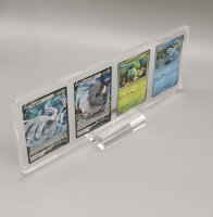 Acryl Case für 4 Pokemon Einzelkarten INKLUSIVE...