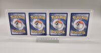 Acryl Case für 4 Pokemon Einzelkarten INKLUSIVE Standfuß