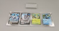 Acryl Case für 4 Pokemon Einzelkarten INKLUSIVE Standfuß