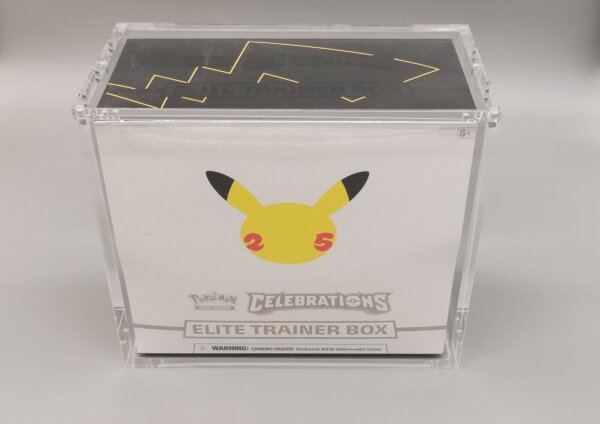 Acryl Case für Pokemon Top/Elite Trainer Box TTB ETB