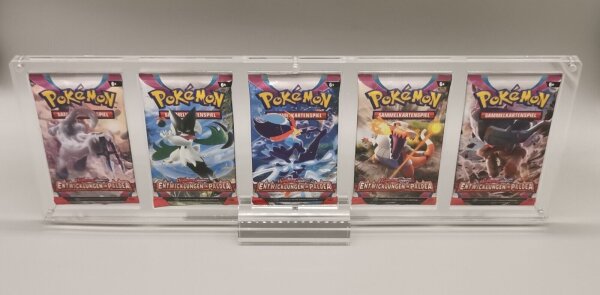 Acryl Case für 5 Pokemon Booster