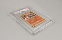 Acryl Case für PSA grading cases 1-Fach/Single INKLUSIVE Standfuß