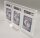 Acryl Case für PSA grading cases 3-Fach/Triple INKLUSIVE Standfuß