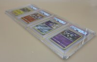 Acryl Case für PSA grading cases 4-Fach/Quattro INKLUSIVE Standfuß