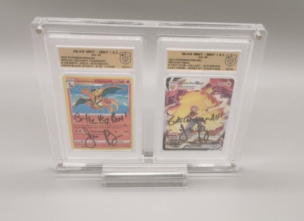 Acryl Case für GSG grading Cases 2-Fach/Double INKLUSIVE STANDFUß