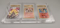 Acryl Case für GSG grading Cases 3-Fach/Triple INKLUSIVE Standfuß