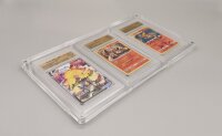 Acryl Case für GSG grading Cases 3-Fach/Triple INKLUSIVE Standfuß