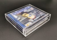 Dreamcast / PS1 BIG Spiele Acryl Schutz Box UV Case mit Schiebeverschluss OVP