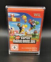 Nintendo Wii/WiiU/Gamecube/PC/DVD/PS2 Spiele Acryl Schutz Box UV Case mit Schiebeverschluss OVP